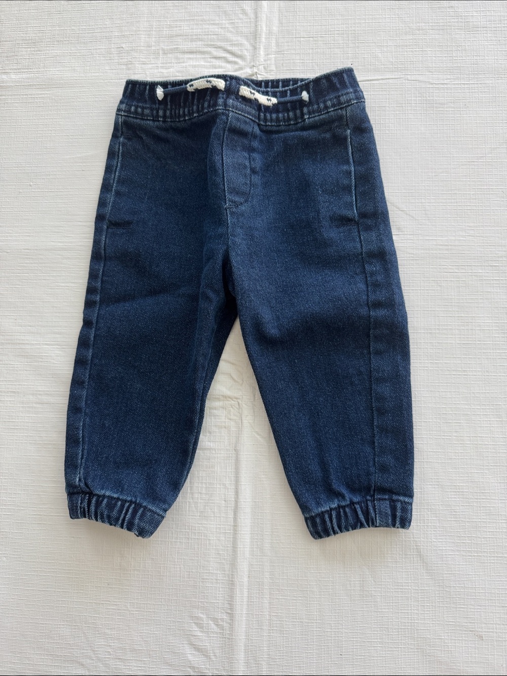 Garanimals Navy Elastic Waist Denim Joggers